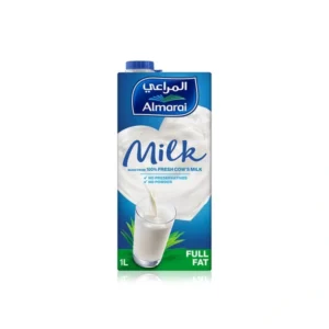 المراعي حليب كامل الدسم طويل الاجل 1 لتر